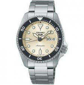 Seiko 5 sports SKX automatic staal bracelet creme - 3230964