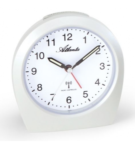 Atlanta wekker radiocontrolled wit 1824-0 - 3240033