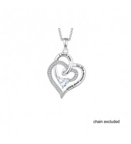 MY iMenso ODM "Corendum Heart & Butterfly 16mm" (925/0,5Mrosegold-plated) - 3240086