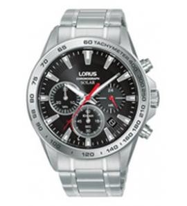 Lorus Heren solar chronograaf staal bracelet - 3240123