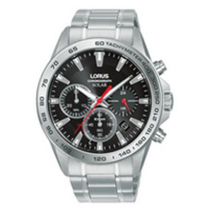 Lorus Heren solar chronograaf staal bracelet - 3240123