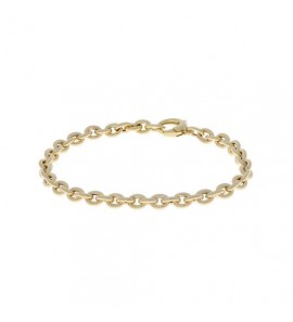 Goud armband anker 19 cm - 3240144