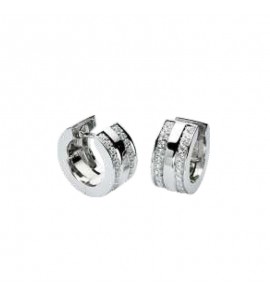 MY iMenso ArTiZr earring "double" (925/rhod-plated) - 3240150