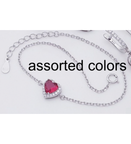 MY iMenso ODM "Cuore Roset colori" blauw armband - 3240155