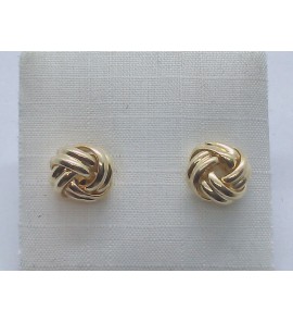 Goud oorknop wolmerk 7.8 mm - 3240203