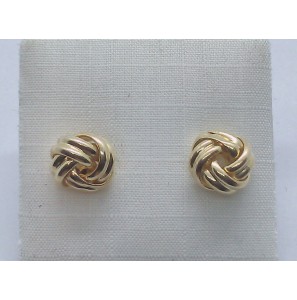 Goud oorknop wolmerk 7.8 mm - 3240203