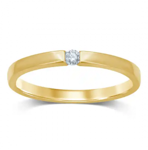 Goud dames ring met 0.05 ct. WE-SI - 3240271