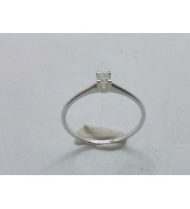 Wit Goud dames ring met 0.10 crt WE-SI - 3240283