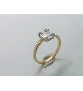 Goud dames ring met 0.50 crt WE-SI - 3240284