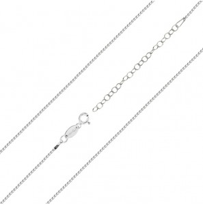MY iMenso necklace "Ancora small 1.2mm" 12 x 42+5cm (925/rhod-plated) - 3240286