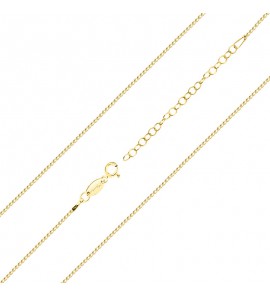 MY iMenso necklace "Ancora small 1.1mm" (925/1Mgold-plated) 42+5cm - 3240287