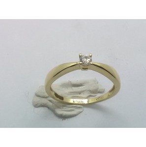 Goud dames ring met zirkonia - 3240310
