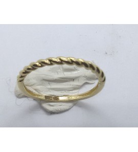 Goud dames ring tors - 3240315