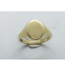 Goud dames monogram ring - 3240316