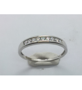 Wit Goud dames ring met zirkonia - 3240346