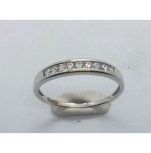 Wit Goud dames ring met zirkonia - 3240346