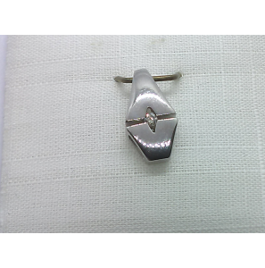 Wit Goud hanger met 0,02 ct. WE/P1 - 3240361