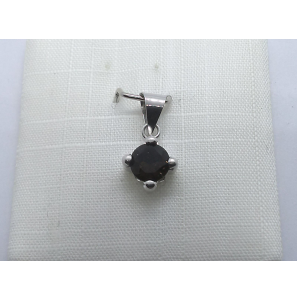 Wit Goud hanger met rookkwarts - 3240363