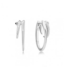ANIA HAIE SPARKLE DOUBLE HOOP - EARRING - 22MM - 3240383