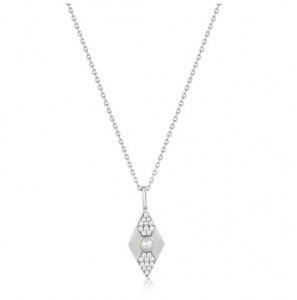 ANIA HAIE PEARL GEOMETRIC PENDANT - NECKLACE - 45 - 50CM - 3240390