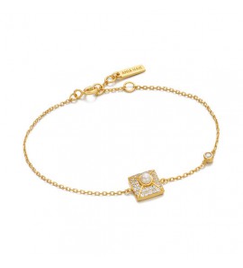 Ania Haie GP PEARL PAVE - BRACELET - 16,5 - 18,5CM - 3240404