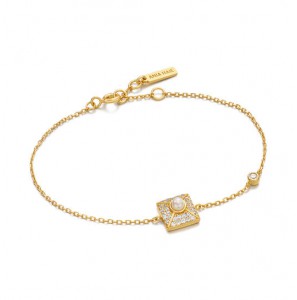 Ania Haie GP PEARL PAVE - BRACELET - 16,5 - 18,5CM - 3240404
