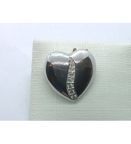 Zilver hanger met zirkoni&#39;s - 3240411