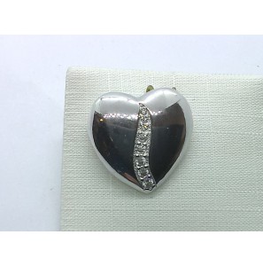 Zilver hanger met zirkoni&#39;s - 3240411