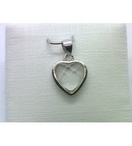 Zilver hanger met zirkonia - 3240412