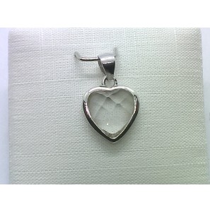 Zilver hanger met zirkonia - 3240412