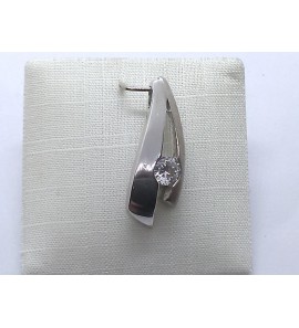 Zilver hanger met zirkonia - 3240414