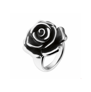Zilver ring oxi roos 25 mm - 3230580