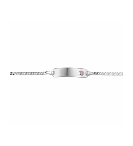 graveerarmband zirkonia plaat 5,0 mm 11 - 13 cm - 3241861