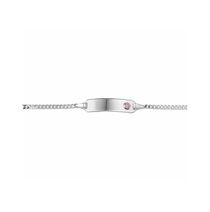 graveerarmband zirkonia plaat 5,0 mm 11 - 13 cm - 3241861