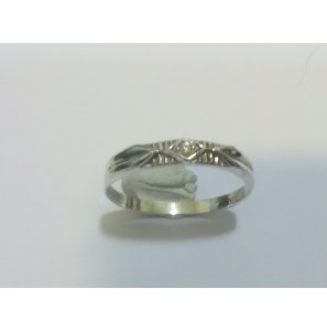 Zilver ring met zirconia - 3240461