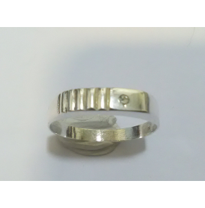 Zilver ring met zirconia - 3240466