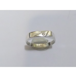 Zilver ring met zirconia - 3240467