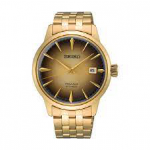 Seiko heren presage automatic double bracelet  bruin - 3240493