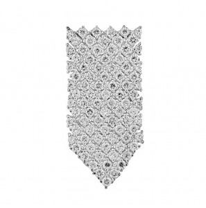 MY iMenso ODM "Cravatta" Crystal pendant (925/rhod-plated) - 3240519