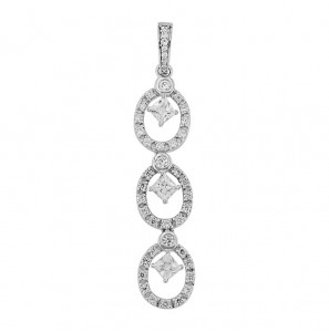 MY iMenso ODM "Ghirlanda" Crystal pendant (925/rhod-plated) - 3240525