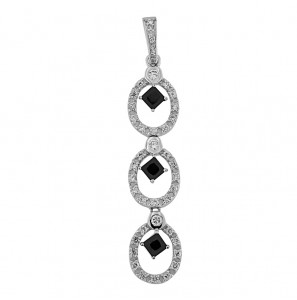 MY iMenso ODM "Ghirlanda" Cognac pendant (925/rhod-plated) - 3240527