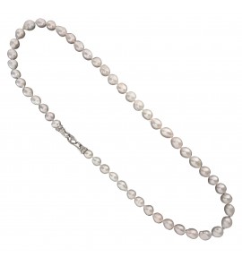 MY iMenso ODM "Baroque FWP 9*11mm" necklace (925/rhod-plated) 60m - 3240620