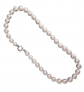 MY iMenso ODM "Baroque FWP 10*12mm" necklace (925/rhod-plated) 45cm - 3240623
