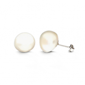 MY iMenso ODM "FWP 13mm" earstuds (925/rhod-plated) - 3240629