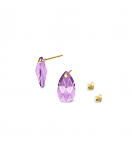 MY iMenso Carezza earstud Chiaro 1,2mm (925/1Mgold-plated) zonder stenen - 3240636