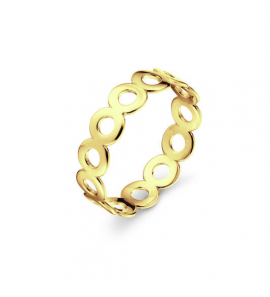 Jackie Sunset ring geel goud - 3240661