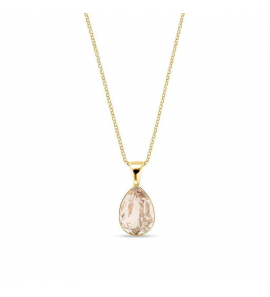 Spark Dewdrop Necklace gilded Light Silk - 3240669