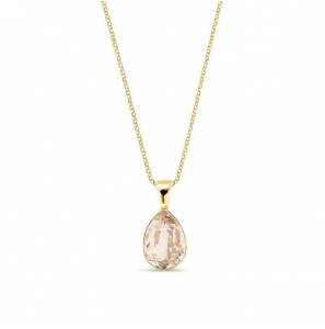 Spark Dewdrop Necklace gilded Light Silk - 3240669