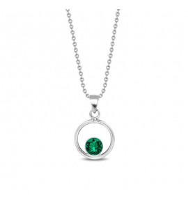 Spark Bug Necklace Emerald - 3240673