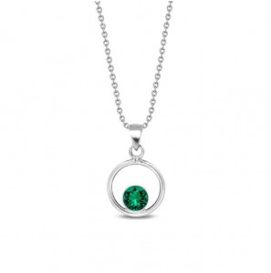 Spark Bug Necklace Emerald - 3240673